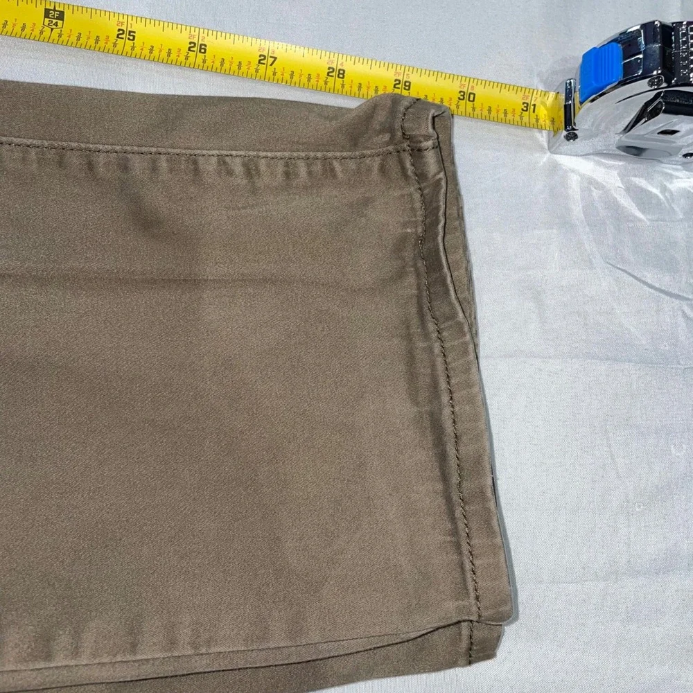 Lucky Brand 410 Athletic Straight Pants Mens 38x32 Brown 7MP10072